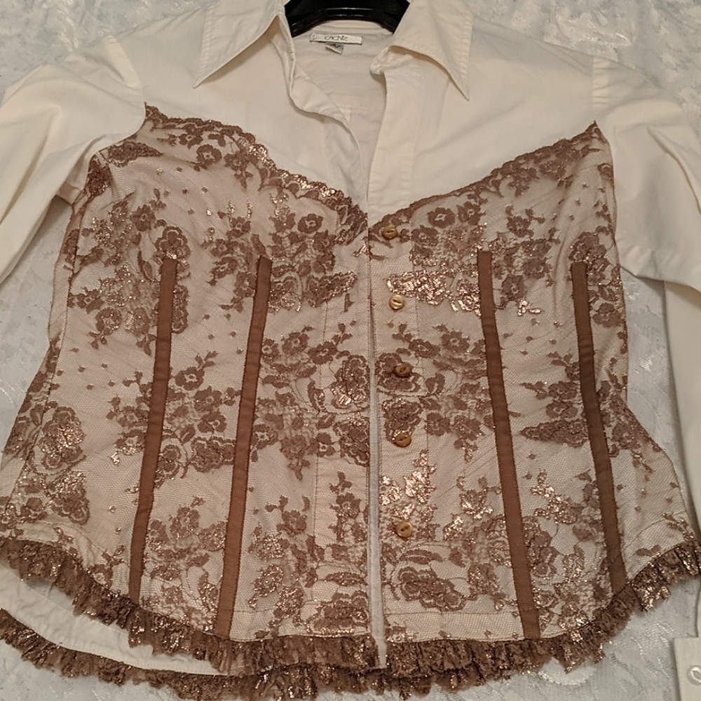 Cache shirt blouse